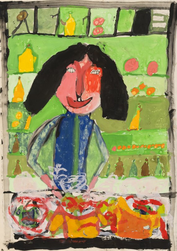 Archiv-Bild „Muttin in der Küche“