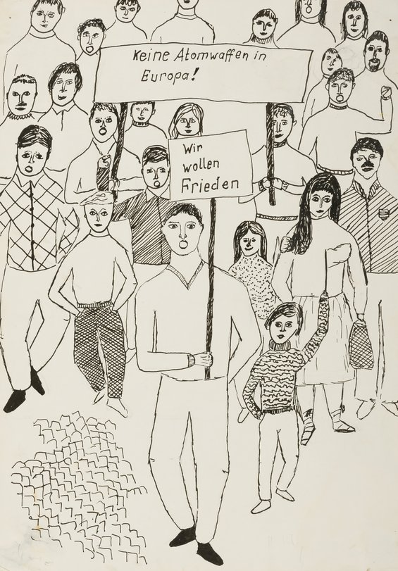 Archiv-Bild „Friedensdemonstration“