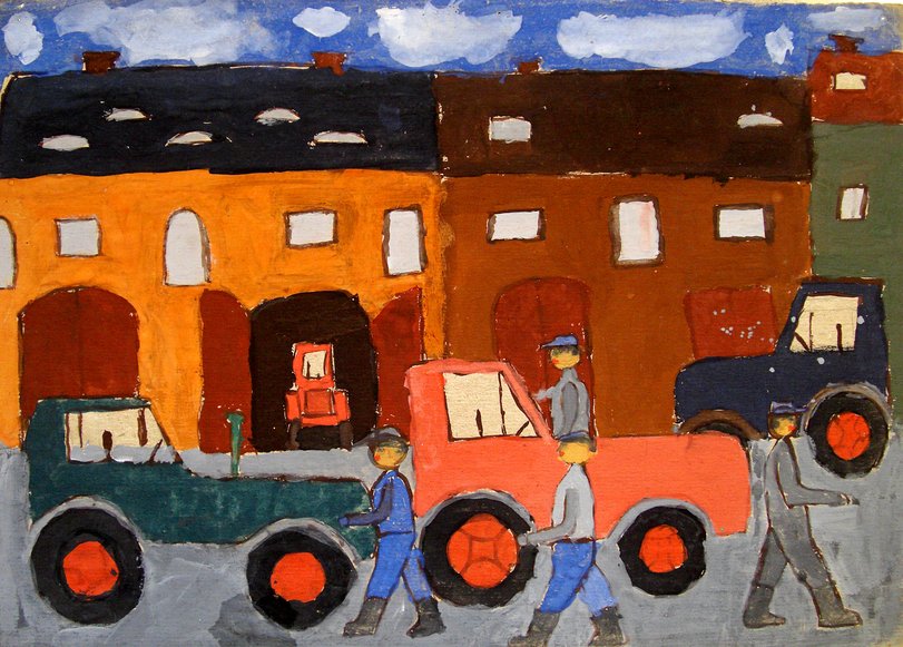 Archiv-Bild „Traktorenschau“