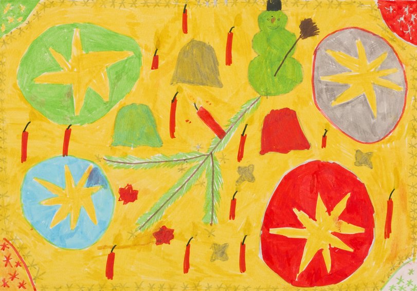 Archiv-Bild „Muster Schneemänner“