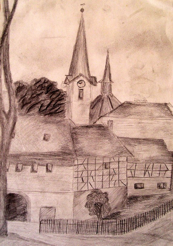 Archiv-Bild „Dorfansicht“