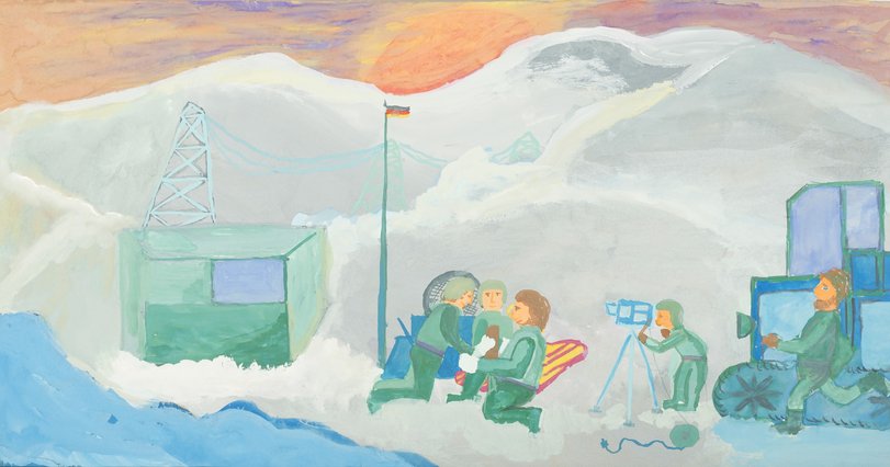 Archiv-Bild „Antarktisforschung“