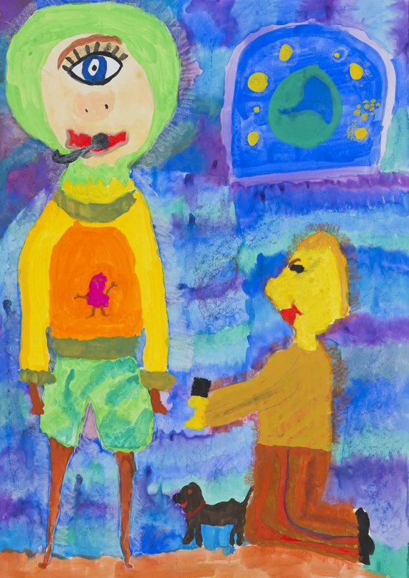 Archiv-Bild „Begegnung mit einem Außerirdischen“