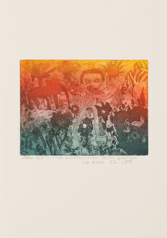 Archiv-Bild „Adam ging in einem wunderschönen Garten spazieren“