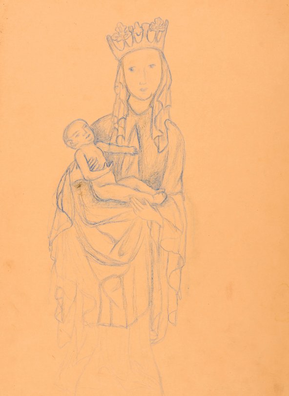 Archiv-Bild „Maria mit Kind“