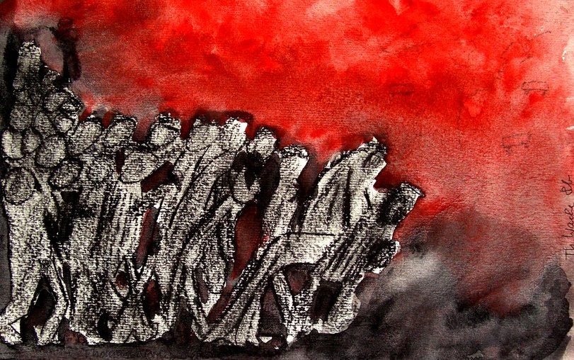 Archiv-Bild „Illustration zum Buchenwaldlied“