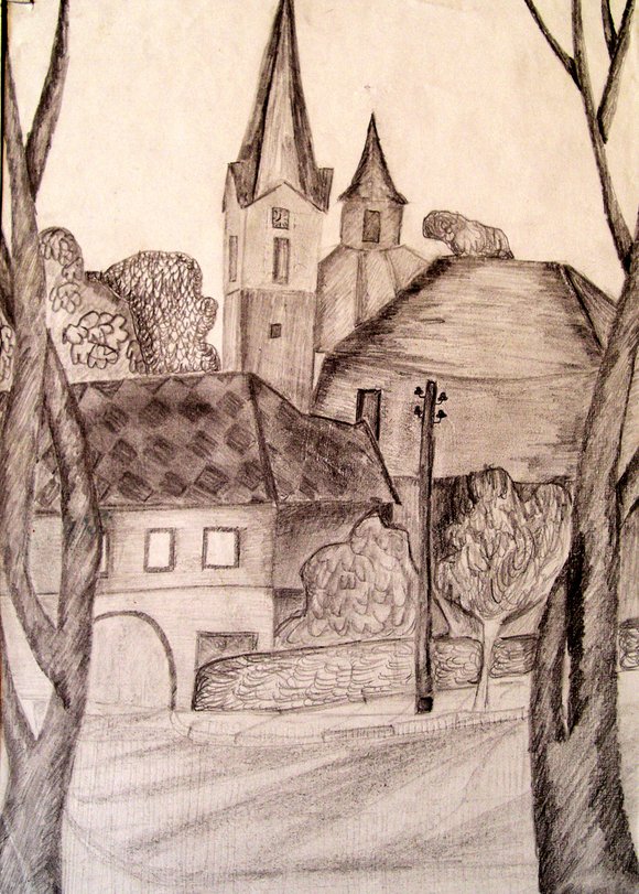 Archiv-Bild „Dorfansicht“