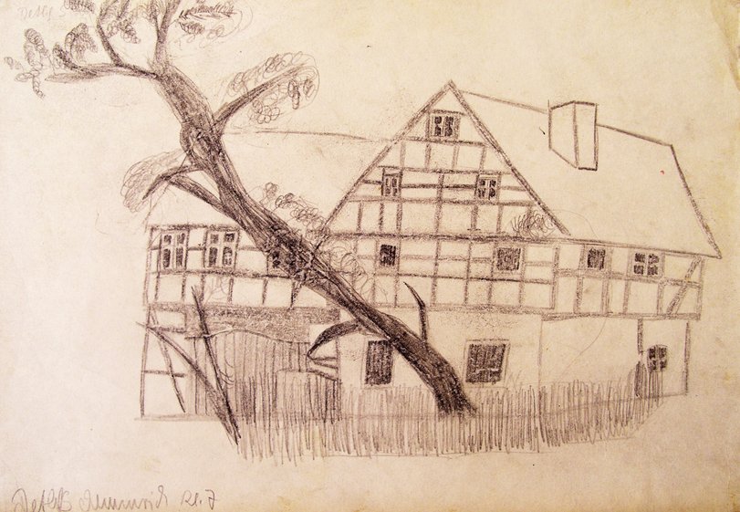 Archiv-Bild „Dorfansicht“