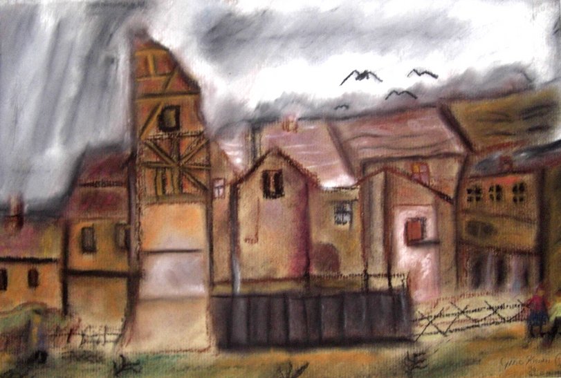 Archiv-Bild „Kopie nach Otto Nagel „Abschied von Fischersdorf““