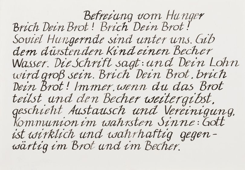 Archiv-Bild „Befreiung vom Hunger“