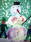Archiv-Bild „Unser großer Schneemann“