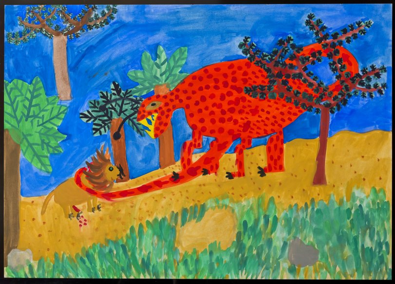 Archiv-Bild „Der Löwe und das Ungeheuer“