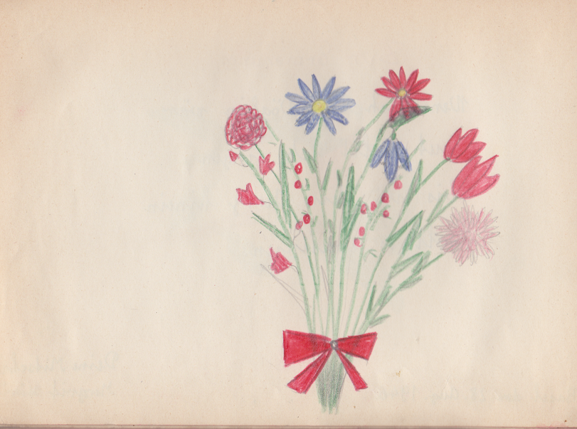 Archiv-Bild „Eintrag in ein Poesiealbum“