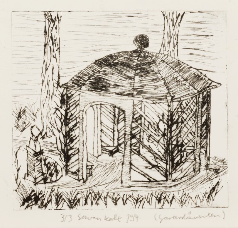 Archiv-Bild „Im Park von Belvedere (Gartenhäuschen)“