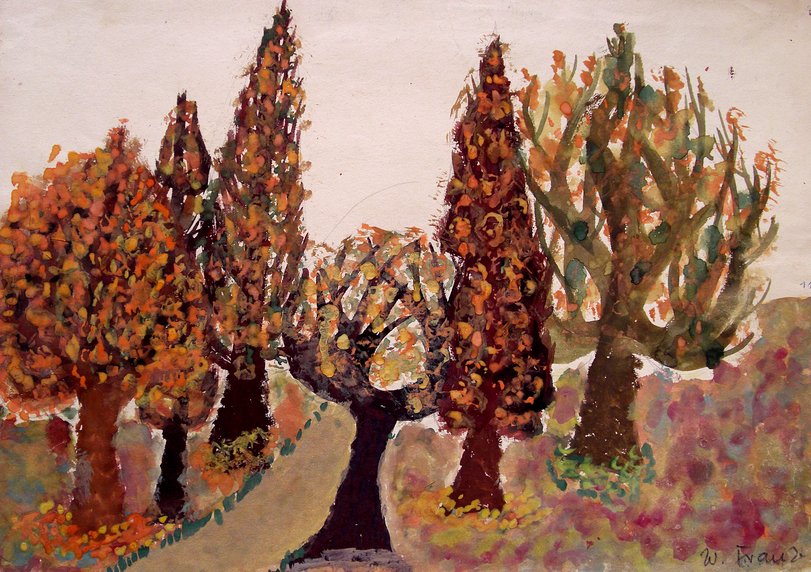 Archiv-Bild „Baumgruppe im Herbst“