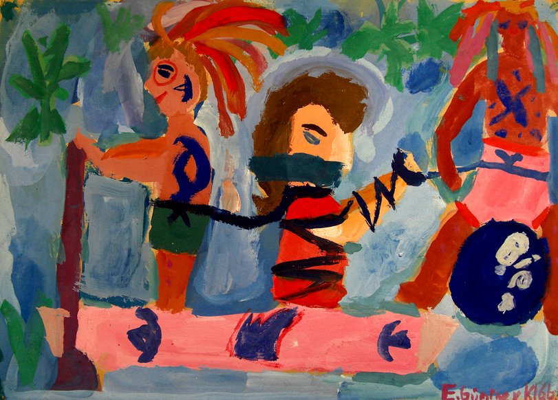 Archiv-Bild „Indianerspielen“