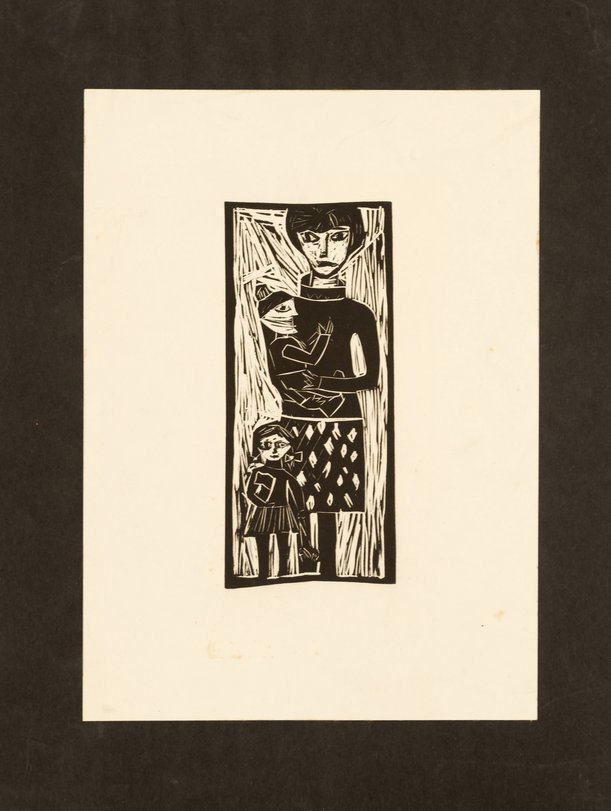 Archiv-Bild „Mutter mit zwei Kindern“