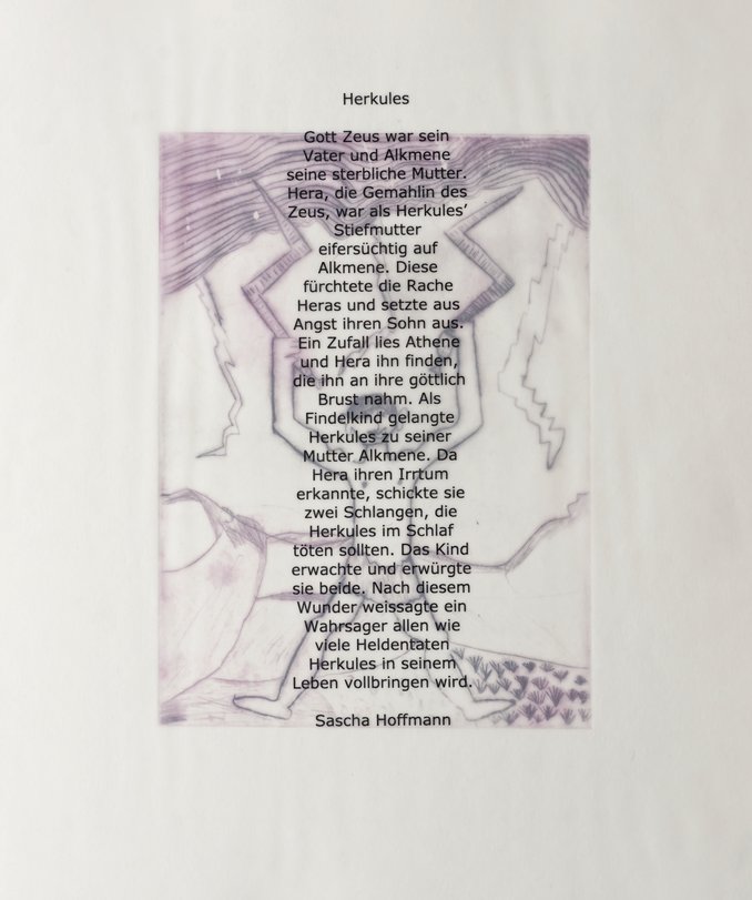 Archiv-Bild „Kinderkunstbuch: Die Taten des Herkules“