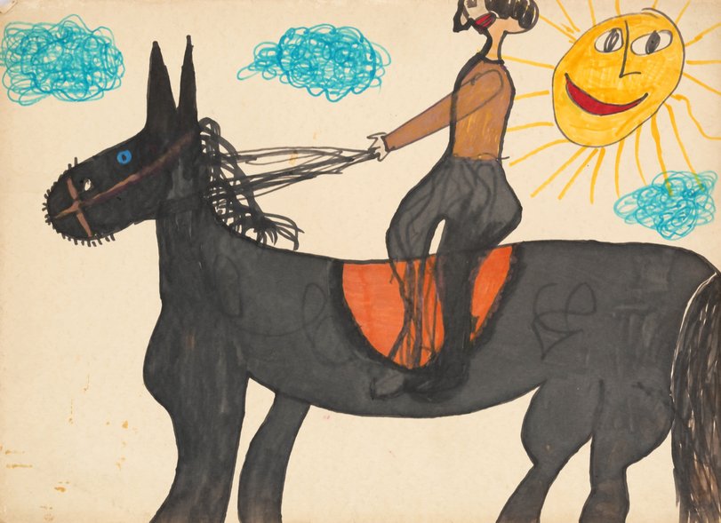 Archiv-Bild „Meine Schwester reitet“