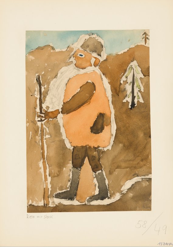 Archiv-Bild „Riese mit Stock“