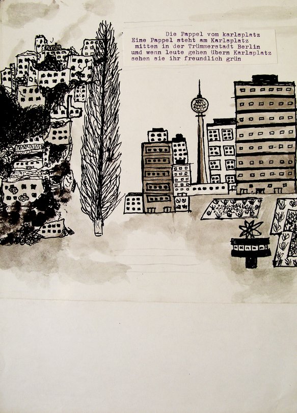 Archiv-Bild „Die Pappel vom Karlsplatz“