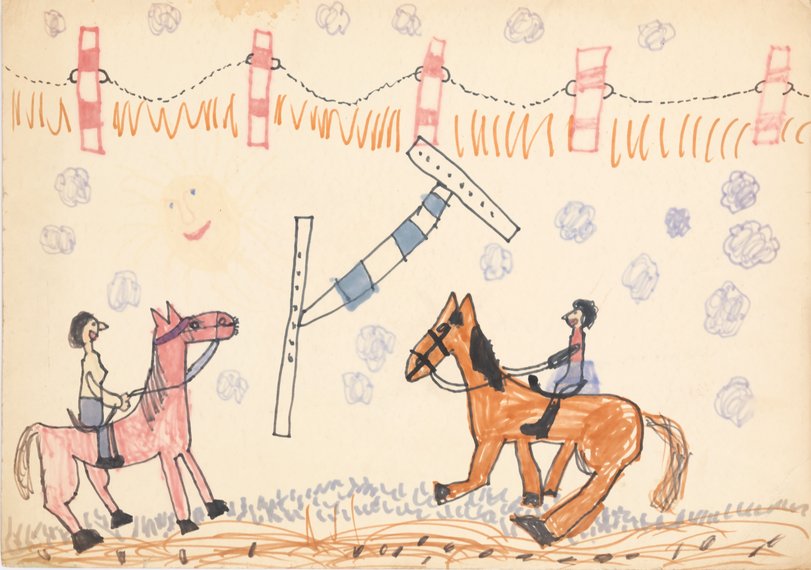 Archiv-Bild „Mädchen und Pferde“