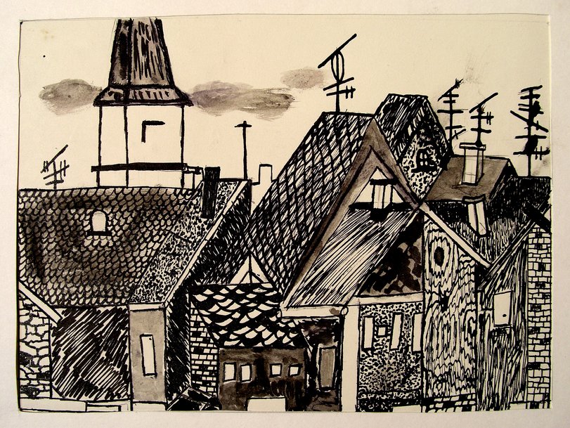 Archiv-Bild „Dorfansicht“