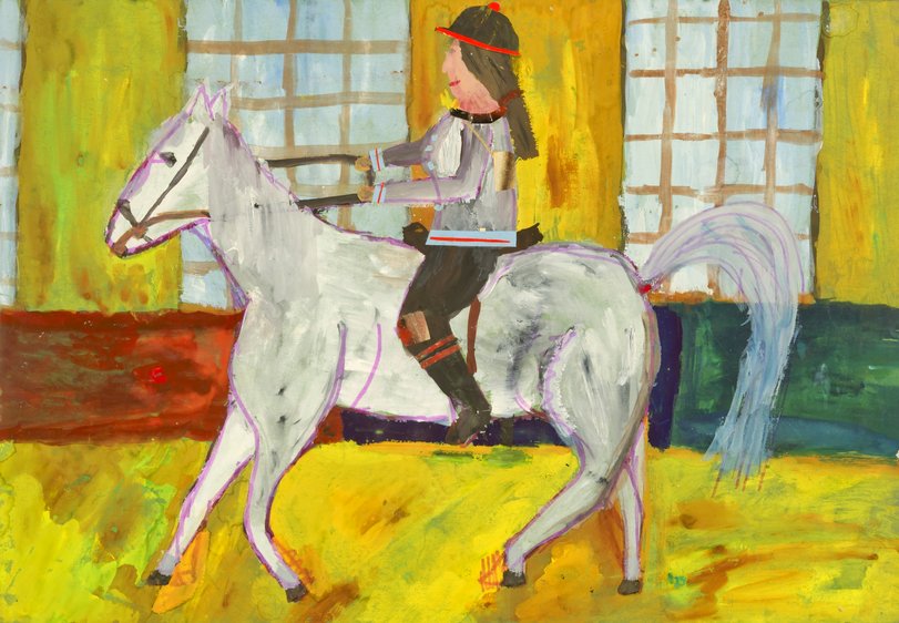 Archiv-Bild „Reiterin“