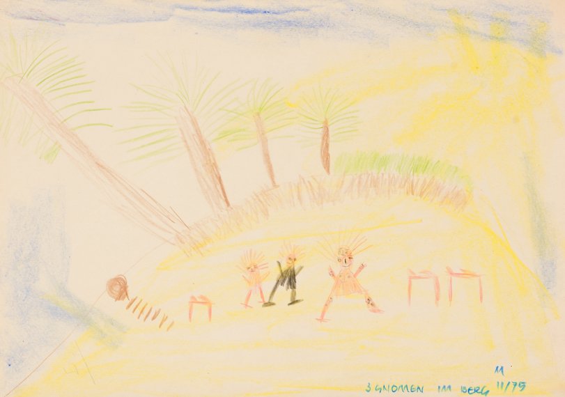 Archiv-Bild „3 Gnomen im Berg“