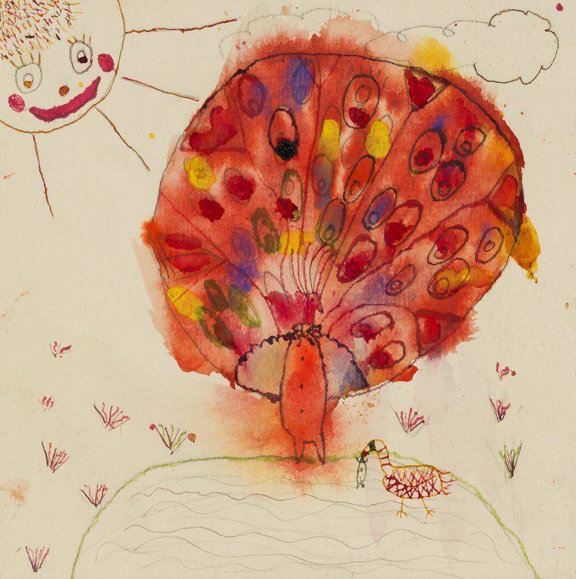 Archiv-Bild „Der eitle Pfau“