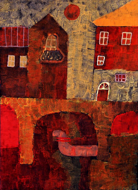 Archiv-Bild „Dorfansicht“