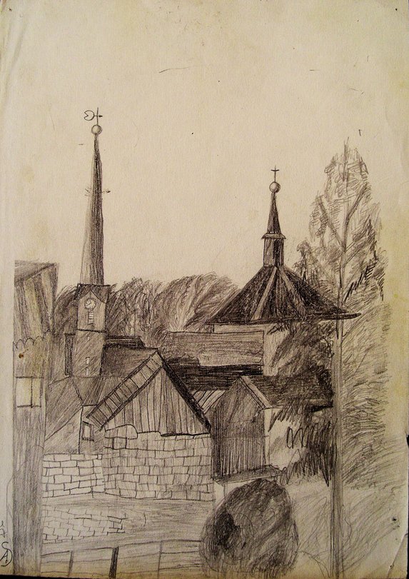 Archiv-Bild „Dorfansicht“