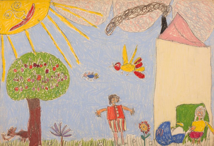 Archiv-Bild „Im Kleingarten“