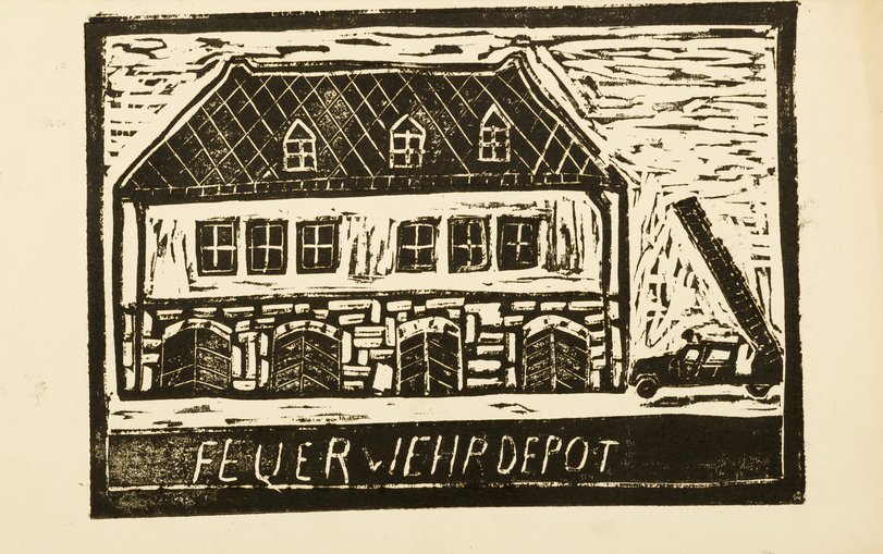 Archiv-Bild „Feuerwehrdepot“