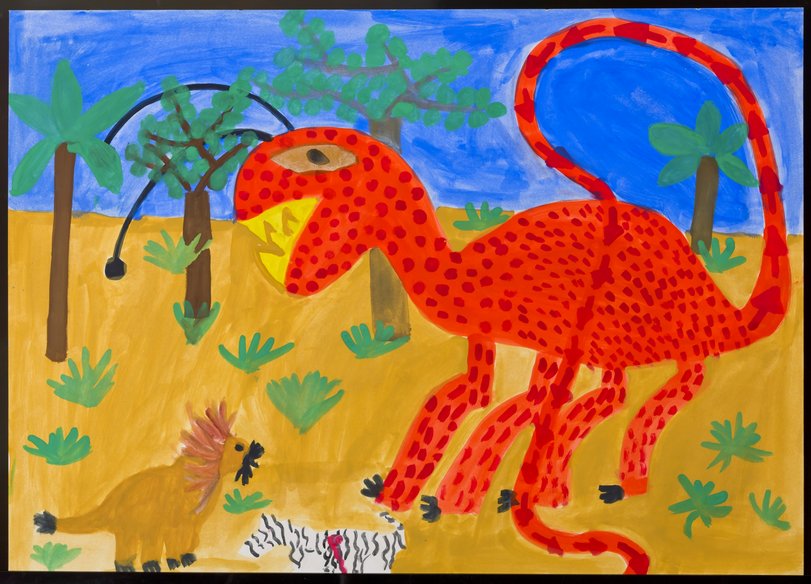 Archiv-Bild „Der Löwe und das Ungeheuer“