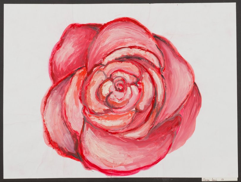 Archiv-Bild „Rose für ein Opfer des Massakers am Gutenberggymnasium“