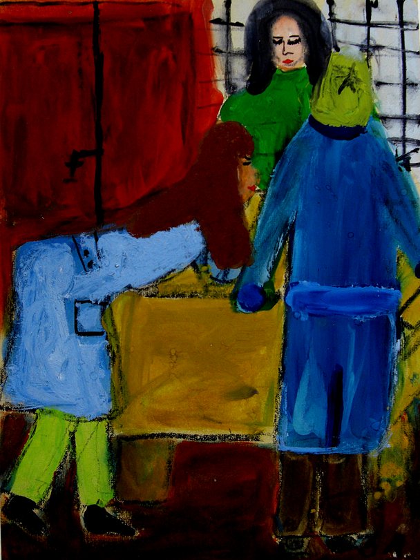 Archiv-Bild „Besichtigung eines Werkstücks“