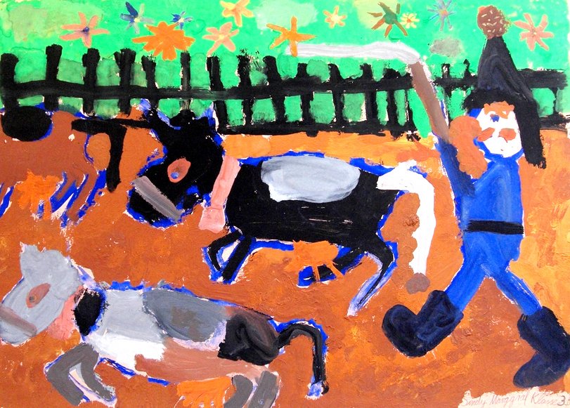 Archiv-Bild „Kuhtreiben“