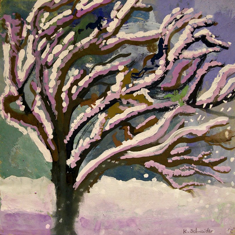 Archiv-Bild „Baum im Winter“