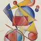 Abstrakte Farbformen nach Kandinsky
