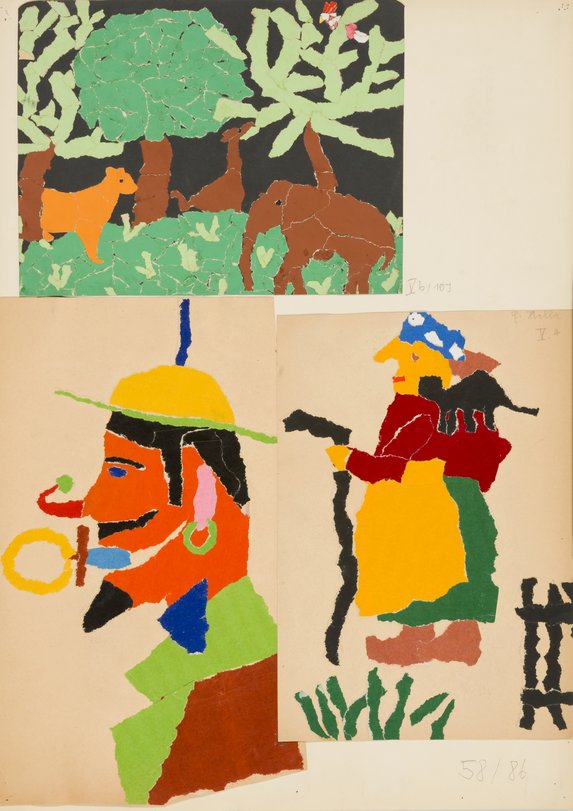 Archiv-Bild „Dschungeltiere; Porträt; Hexe“