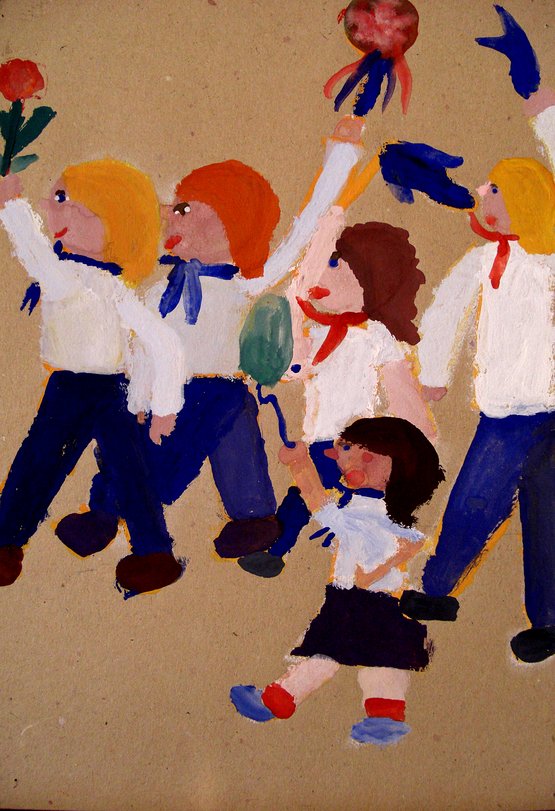 Archiv-Bild „Pioniere zur Friedensfahrt“