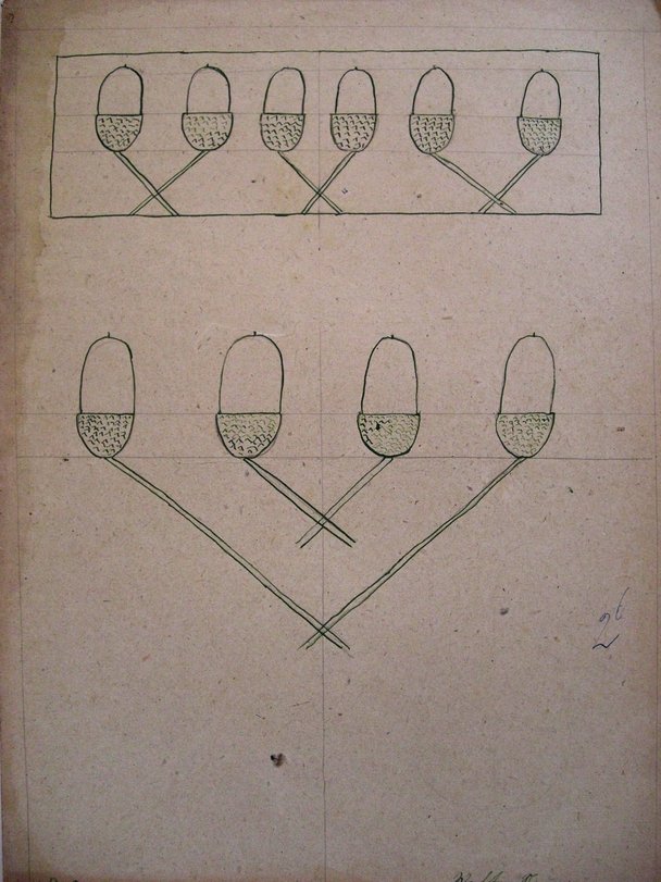 Archiv-Bild „Ornament Eicheln“