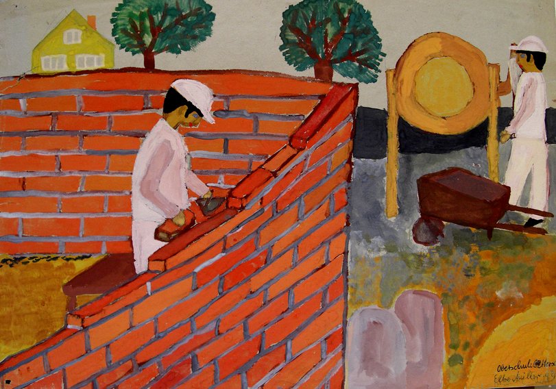 Archiv-Bild „Vater bei der Arbeit“