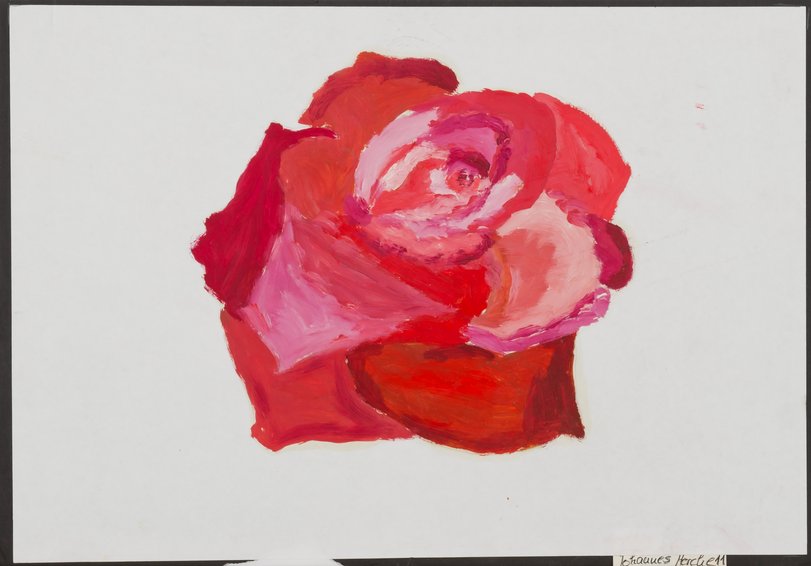 Archiv-Bild „Rose für ein Opfer des Massakers am Gutenberggymnasium“