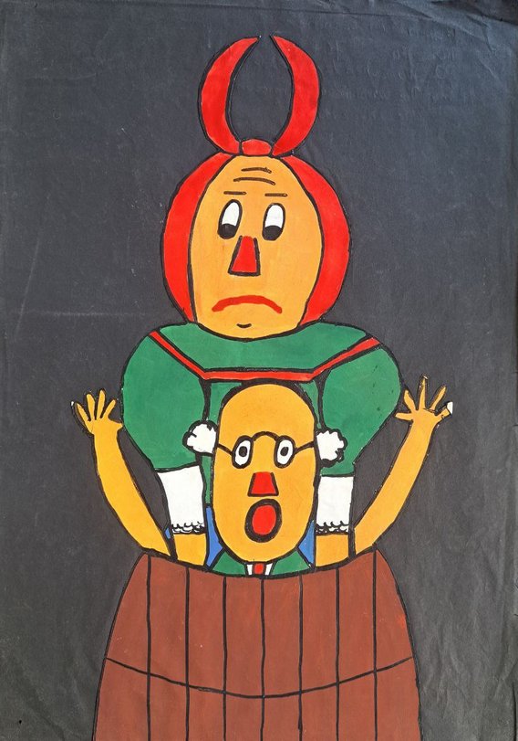 Archiv-Bild „Die Waschfrau Schmitten und der Lehrer Huber“