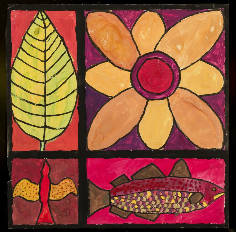 Archiv-Bild „Fenstermosaik“