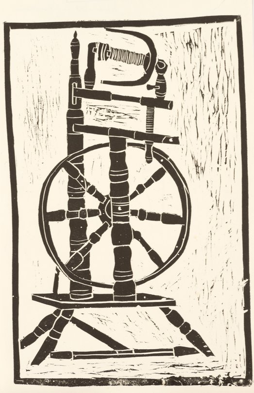 Archiv-Bild „Spinnrad“