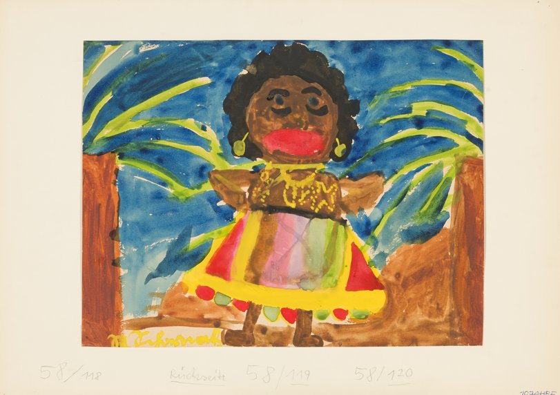 Archiv-Bild „Afrikanisches Mädchen“