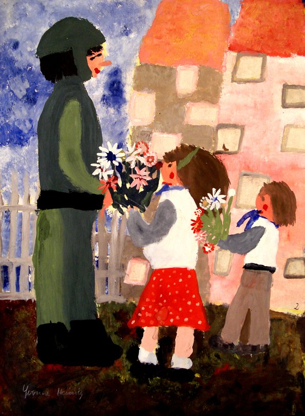 Archiv-Bild „Soldaten beglückwünschen wir“